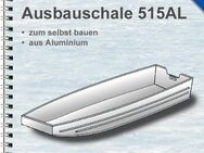 Bauplan für Ausbauschale mit Flachboden, L 515 cm, aus Aluminium, Alu Ruderboot, Angelboot,Motorboot - Berlin