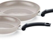 Fissler Pfannen-Set Ceratal® Classic Set 2tlg Pfanne 24cm+28cm, Aluminium (Set, 2-tlg., Pfanne 24 cm + Pfanne 28 cm), ceratal Beschichtung,cookstar Allherdboden, Made in Germany