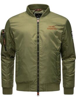 Stone Harbour Bomberjacke Berkoo Coole Herren Pilotenjacke mit praktischer Ärmeltasche