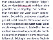 Edging Cum - Wer möchte mein "Edging-Abspritzen" sehen? 📹🍆💦 - Hamburg