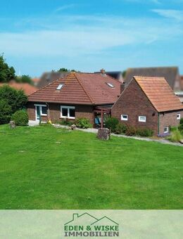 CHARMANTER BUNGALOW MIT WEITBLICK: JETZT RENOVIERUNGSCHANCE NUTZEN! - Dornum