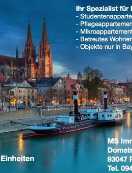 Studentenappartements und mehr! - Regensburg