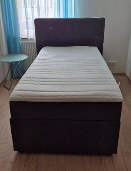 Boxspringbett Anthrazit Einzellbett - Ichenhausen