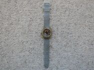 Swatch Swiss 1994 Armbanduhr Transparent Skeleton Skelett hellgelb graublau blau 34 mm - Niddatal