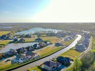 Wohnen am Wasser - DHH, KFW40, Garten, Garage, hochwertige kpl. EBK, gr. Terrassenüberdachung u.v.m. - Rhede (Ems)