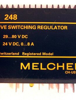 Melcher PSR 248 Positive Switching Regulator - Made in Switzerland - gut erhalten - Biebesheim (Rhein)