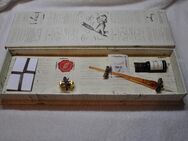 Kalligraphie Set 0396 braun mit Glasschreibfeder und 10 ml Tinte  in einer Geschenkbox - Aschaffenburg