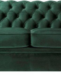 Home affaire Chesterfield-Sofa Chesterfield Home 2-Sitzer, mit edler Knopfheftung und typischen Armlehnen