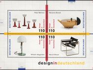 BRD: MiNr. 2001 - 2004 Bl. 45, 20.08.1998, "Design in Deutschland", Block, postfrisch - Brandenburg (Havel)