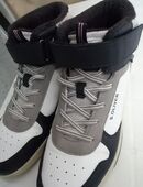 Sneakers, s.oliver, gr. 38, blau, weiss, grau,sportschuhe, slipper in 99091