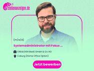 Systemadministrator mit Fokus auf Datenbankbetrieb (m/w/d) - Coburg