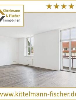 Wohnen im Grünen und abseits von der Stadt! Moderne 3-Zimmer-Wohnung mit Balkon! - Mariental