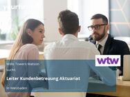 Leiter Kundenbetreuung Aktuariat - Wiesbaden