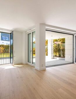 Exklusive Gartenwohnung mit Gäste- und Relaxflächen in fertiggestelltem Stadtpalais - München