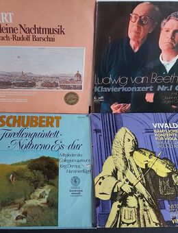 Klassik-LP-Sortiment aus Sammlungs-Auflösung, 5 LP komplett - Simbach (Inn) Zentrum