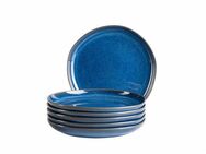 MÄSER Dessertteller Cordelia, Teller-Set aus Steinzeug, (6 St), Geschirr-Set