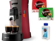 Philips Senseo Kaffeepadmaschine Select CSA240/90, mit drei Kaffee-Einstellungen, aus 21% rec. Plastik, Memo-Funktion, inkl. Gratis-Zugabe, Wert 14€ UVP