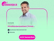 Privatkundenassistent / Privatkundenassistentin KundenServiceCenter (w/m/d) - Münster