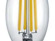 TRIO Leuchten LED-Filament Leuchtmittel Set E14, E14, 3 St., Warmweiß, 3er Set Filament LED Leuchtmittel E14 Fassung Glühbirne Kerzenform