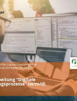 Sachbearbeitung "Digitale Verwaltungsprozesse" (w/m/d) - Hannover