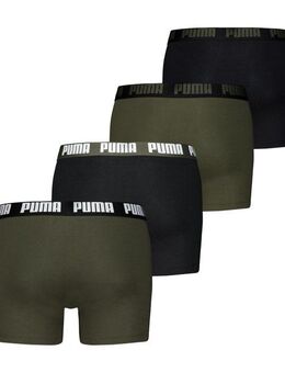 PUMA Boxershorts PUMA MEN EVERYDAY BOXER 4P ECOM (Packung, 4er Pack) mit breitem Logo-Webbund