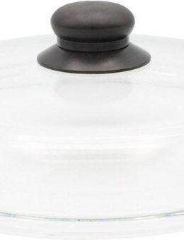Krüger Deckel Glasdeckel Brilliant mit Kunststoffknopf, (1-tlg), hitzebeständig bis 160°C und spülmaschinengeeignet