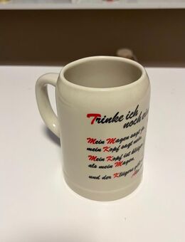 Bierkrug mit Spruch - Greifswald