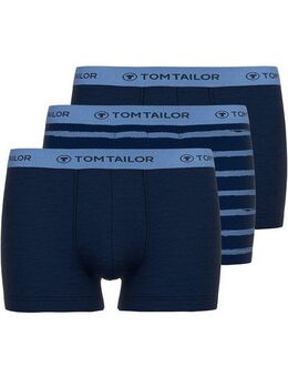 TOM TAILOR Boxershorts Buffer (3er Pack) mit Logobund