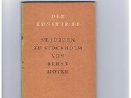 Der Kunstbrief-St. Jürgen zu Stockholm,Bernt Notke,Mann Verlag,30/40er Jahre - Linnich