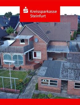 Attraktives Grundstück mit zwei Immobilien - ideal für Kapitalanleger oder Mehrgenerationenwohnen - Ochtrup