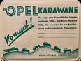Original Plakat 1933 DIE OPEL KARAWANE KOMMT Oldtimer Vintage in 50672