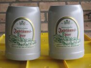 Zwei Krüge "Wächtersbacher Jubiläumsbier" -- neu - Leverkusen