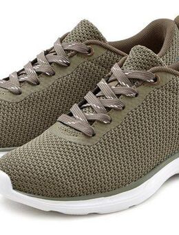 LASCANA Sneaker Schnürhalbschuh, Halbschuh, Freizeitschuh ultraleicht VEGAN