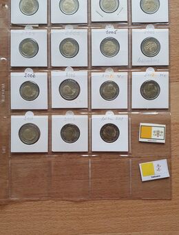 2€ Münzen Vatikan, Monaco und San Marino - Krefeld Zentrum