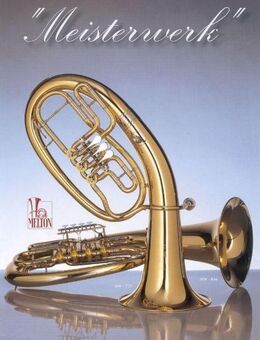 Melton Meisterwerk Profi - Tenorhorn MWT23-L in Bb. Goldmessing. Neu. - Hagenburg