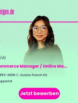 E-Commerce Manager / Online Marketing Manager (all genders) - Wuppertal