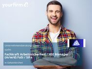 Fachkraft Arbeitssicherheit / HSE Manager (m/w/d) FaSi / SiFa - Gelsenkirchen