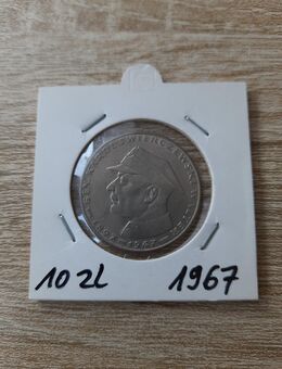 Polen 10 Zloty 1967 K. Świerczewski. Münze - Unna