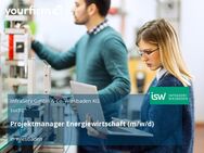 Projektmanager Energiewirtschaft (m/w/d) - Wiesbaden