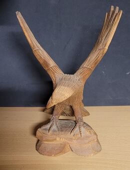 Adler , Holz 29 cm Unikat - Wilnsdorf