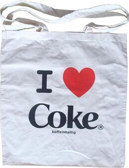 Coca Cola - I love Coke - Einkaufsbeutel - Stoffbeutel - Doberschütz