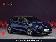 Hyundai i20, 1.0 T-GDI Trend Vibrant Blue Mineraleffekt, Jahr 2022 - Kippenheim