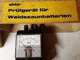 Weidezaun Testgerät für 9 Volt Batterien in 63654