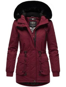 Marikoo Wintermantel Olessaa Sportlicher Baumwoll-Parka für den Winter