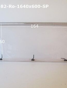 Bürstner Wohnwagenfenster ca 164 x 60 Roxite 80 D401 (zB 520 City) Sonderpreis gebraucht - Schotten Zentrum