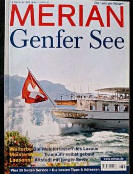 Merian Genfer See Schweiz (Merian-Hefte) Reisemagazin Reisezeitschrift Reise - Essen