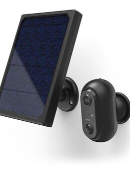 Hama Smart Home Kamera WLAN Kamera Outdoor (App, Solar, Nachtsicht, Bewegungsmelder, Live) (Außenbereich, Innenbereich)