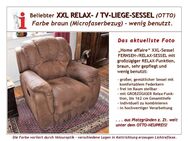 Beliebter RELAX-/LIEGE-SESSEL (OTTO), Micro Velouroptik, B 96,5 cm, sehr guter Zustand. - Krummhörn