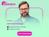 SAP Service Manager (w/m/d) - Offenbach (Main)