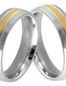 Partnerringe Edelstahl E074 - Aholming